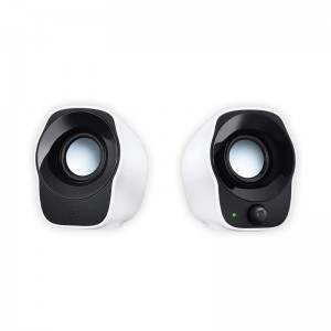 Colunas Logitech Z120 Stereo 2.0 USB 2.4W Peak / 1.2W RMS
